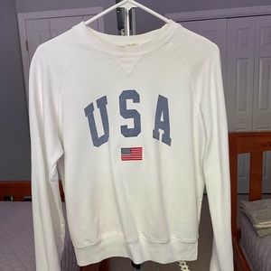 Brandy Melville (White) USA Sweatshirt